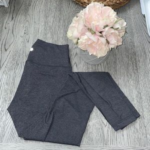 Gray Lululemon Wunder Under full length
